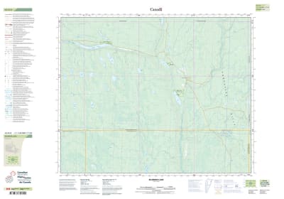 063D08 - MCBRIDE LAKE - Topographic Map