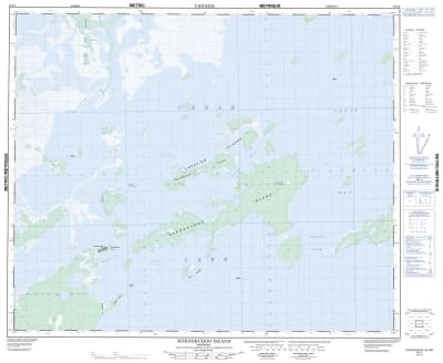 063F08 - KOKOOKUHOO ISLAND - Topographic Map