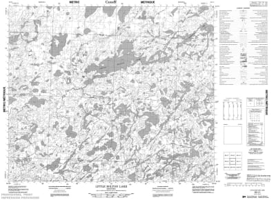 063I01 - LITTLE BOLTON LAKE - Topographic Map