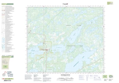 063K11 - CRANBERRY PORTAGE - Topographic Map