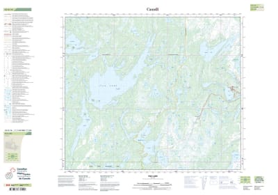 063K16 - FILE LAKE - Topographic Map