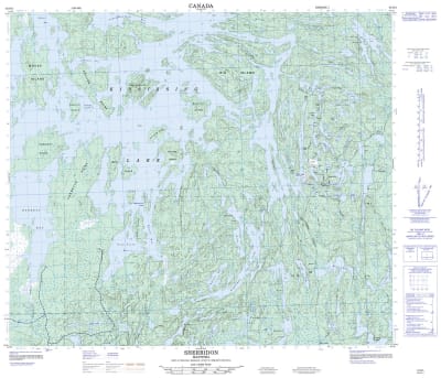 063N03 - SHERRIDON - Topographic Map