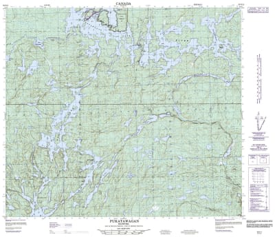 063N11 - PUKATAWAGAN - Topographic Map