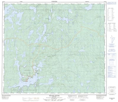 063O15 - NELSON HOUSE - Topographic Map