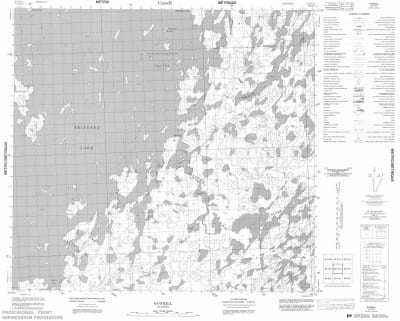064F12 - SAWBILL - Topographic Map
