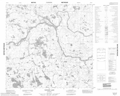 064I15 - WITHER LAKE - Topographic Map