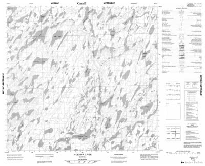 064K07 - MORROW LAKE - Topographic Map