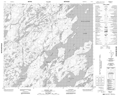 064L04 - HIDDEN BAY - Topographic Map
