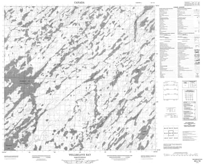 064L10 - WELLBELOVE BAY - Topographic Map