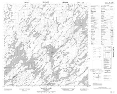 064L15 - BANNOCK LAKE - Topographic Map