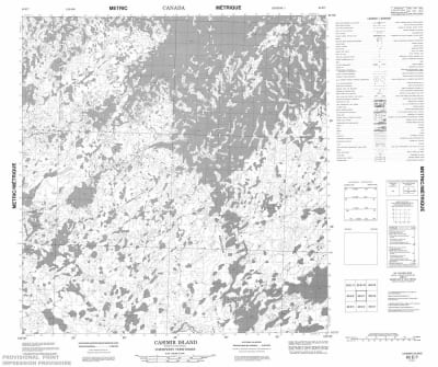 065E07 - CASIMIR ISLAND - Topographic Map