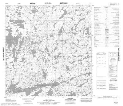 065E13 - NO TITLE - Topographic Map