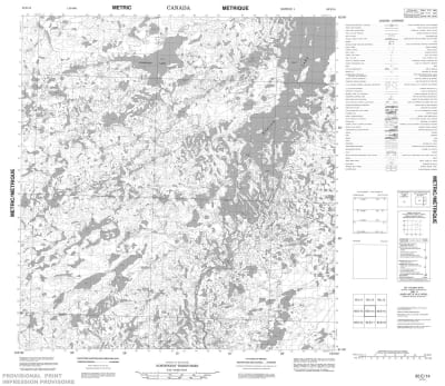 065E14 - NO TITLE - Topographic Map