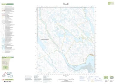 066A08 - BAKER LAKE - Topographic Map