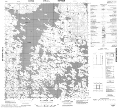 066B03 - MARJORIE LAKE - Topographic Map