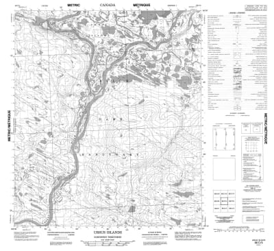 066C05 - URSUS ISLANDS - Topographic Map