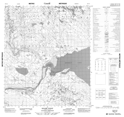 066C10 - HOARE POINT - Topographic Map
