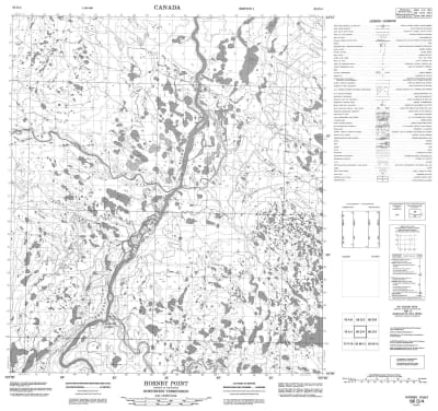 066D04 - HORNBY POINT - Topographic Map