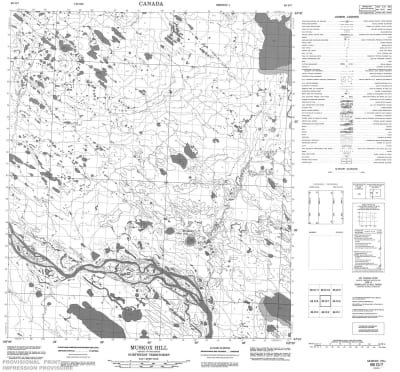 066D07 - MUSKOX HILL - Topographic Map