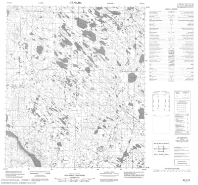 066D12 - NO TITLE - Topographic Map