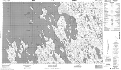 067A03 - LONGFELLOW INLET - Topographic Map