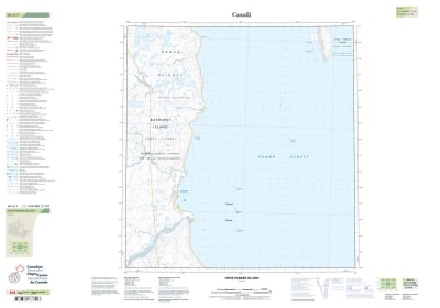 069A07 - REINDEER BAY - Topographic Map