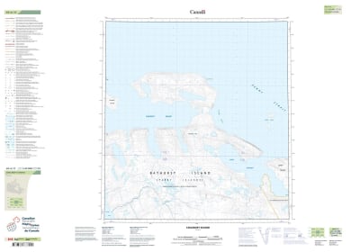 069A11 - CRACROFT SOUND - Topographic Map