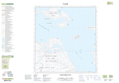 069A12 - SHERARD OSBORN ISLAND - Topographic Map