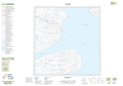 069B03 - PEARSE STRAIT - Topographic Map
