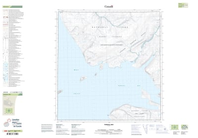 069B08 - PURCELL BAY - Topographic Map