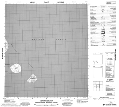 069C04 - GROSVENOR ISLAND - Topographic Map