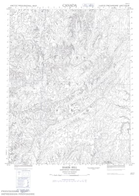 069F11 - BAKER HILL - Topographic Map