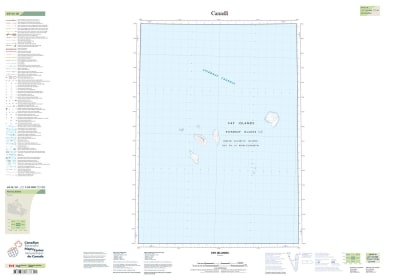 069H10 - FAY ISLANDS - Topographic Map