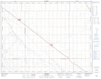 072I02 - ROULEAU - Topographic Map