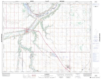 072I10 - LUMSDEN - Topographic Map