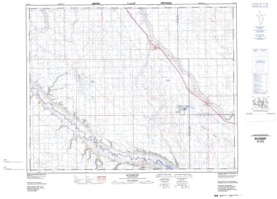 072I13 - AYLESBURY - Topographic Map