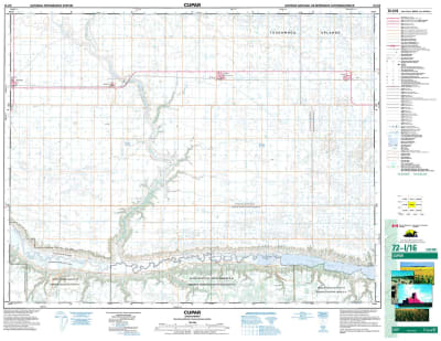 072I16 - CUPAR - Topographic Map