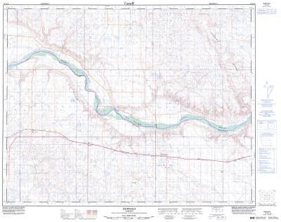 072L15 - BUFFALO - Topographic Map