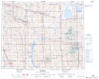 072P - WYNYARD - Topographic Map