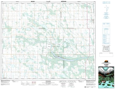 073A09 - SYLVANIA - Topographic Map