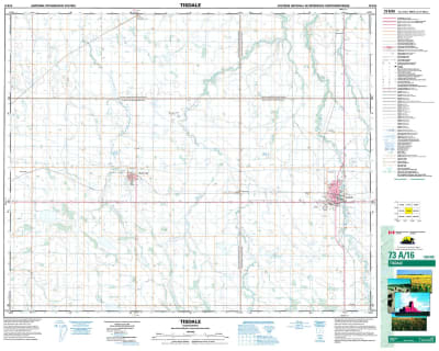 073A16 - TISDALE - Topographic Map