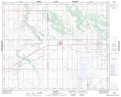 073B03 - ASQUITH - Topographic Map