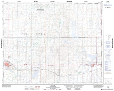 073B04 - BIGGAR - Topographic Map