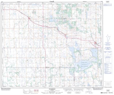 073E05 - INNISFREE - Topographic Map