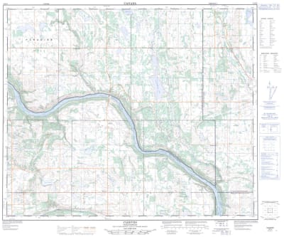 073F06 - CLEEVES - Topographic Map