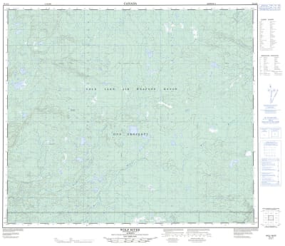 073L15 - WOLF RIVER - Topographic Map