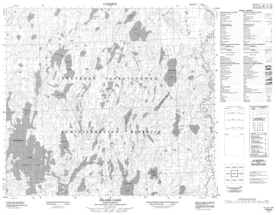 074B05 - GILLIES LAKE - Topographic Map