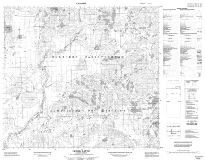 074B11 - GRAND RAPIDS - Topographic Map