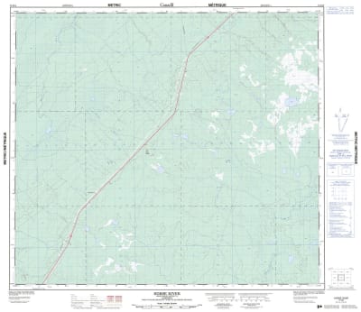 074D04 - HORSE RIVER - Topographic Map