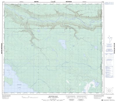 074D09 - BUNTING BAY - Topographic Map